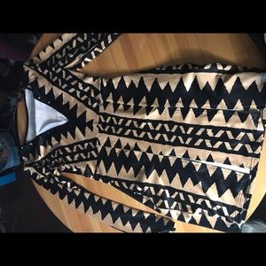 Gold and black party dress